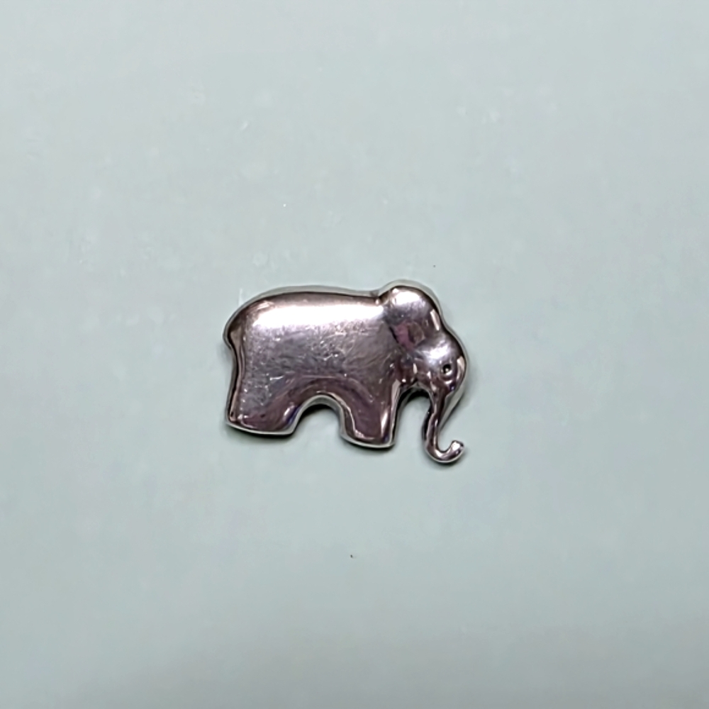 Mignon Faget Sterling Elephant Pendent